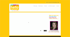 Desktop Screenshot of hellocreativegroup.com
